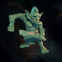 Goblin w/Dual Daggers by Monster Atlas