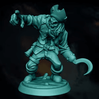 Pirate Skeleton Zombie by Monster Atlas