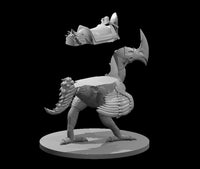 Axebeak Mount w/ Mini Slot MM2025 by MZ4250