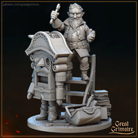 Herr Drosselmeyer Gnome Aritificer by Great Grimoire