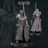 Templar Knight Bundle by Galaad Miniatures