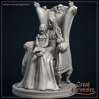 Alice in Chair by Great Grimoire