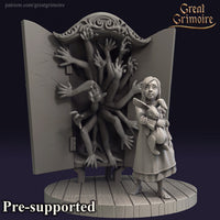 Little Girl & Monster Wardrobe by Great Grimoire