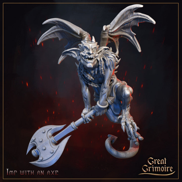 Mischievous Imp 01 by Great Grimoire