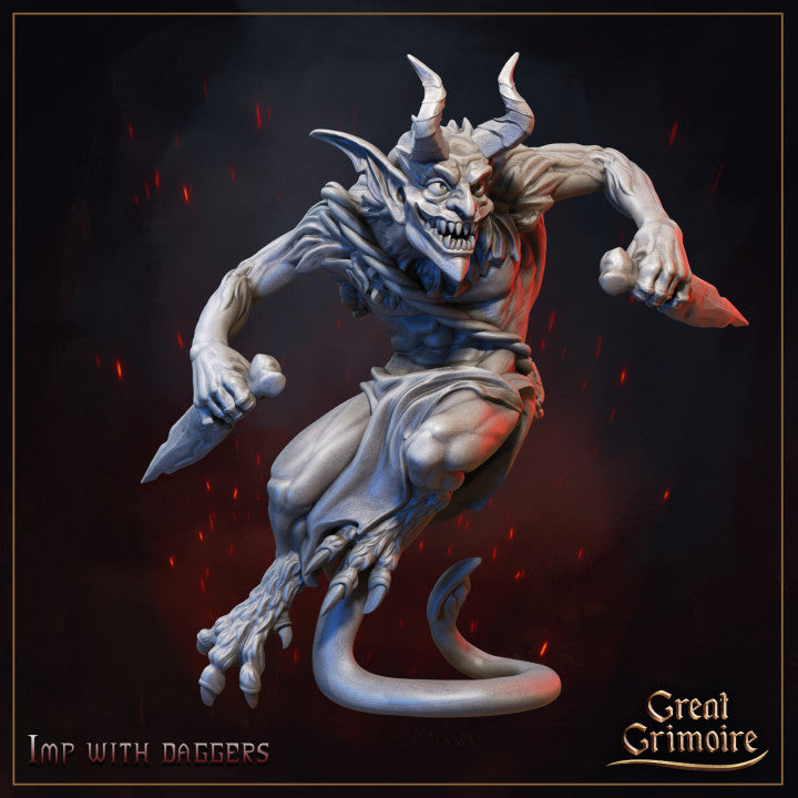 Mischievous Imp 02 by Great Grimoire