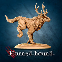 Horned Hound 1 by La Louve 3D