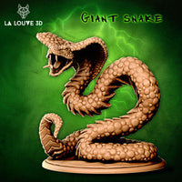 Giant Snake by La Louve 3D