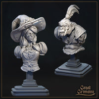 Veil of the Emerald Dream Bust by Great Grimoire