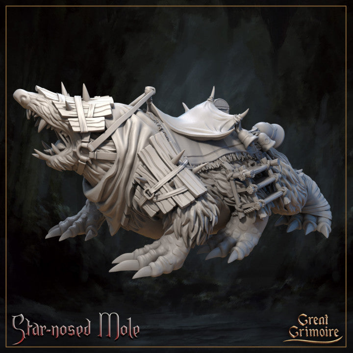 Star-Nosed Mole Rider by Great Grimoire