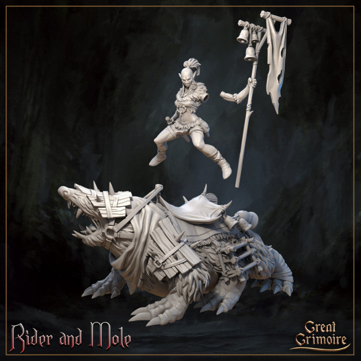 Star-Nosed Mole Rider by Great Grimoire