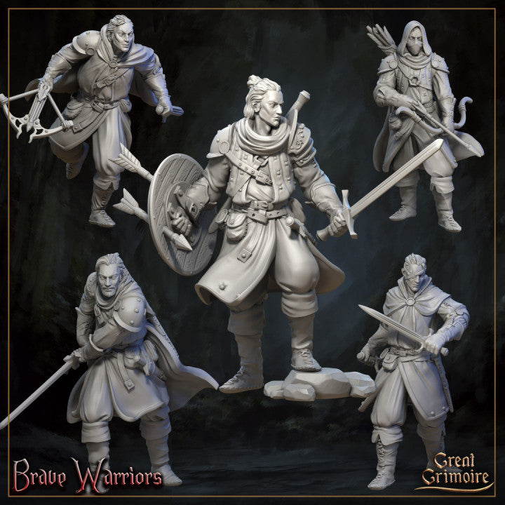 Brave Warrior Bundle by Great Grimoire