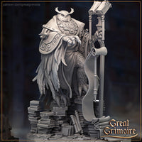 Owl Archivist by Great Grimoire