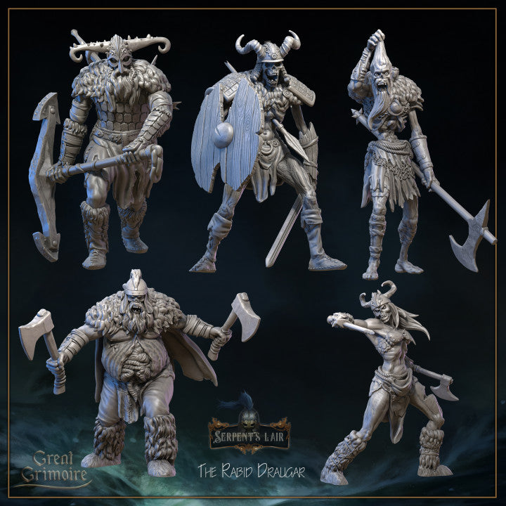 Rabid Draugar Bundle by Great Grimoire