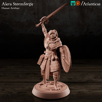 Alera Stormforge w/Sword & Shield by Atlanticus Arts