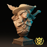 Hound Tamer Bell Bust by The Witchguild