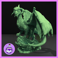 Black Dragon by Ella's Arcanum Minis