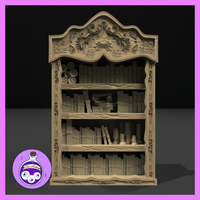 Bookshelf Ornate by Ella's Arcanum