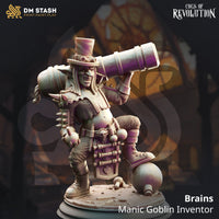 Manic Goblin Inventor (Brains) by DM Stash