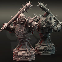 Orc Barbarian (Bruz) Bust by DM Stash
