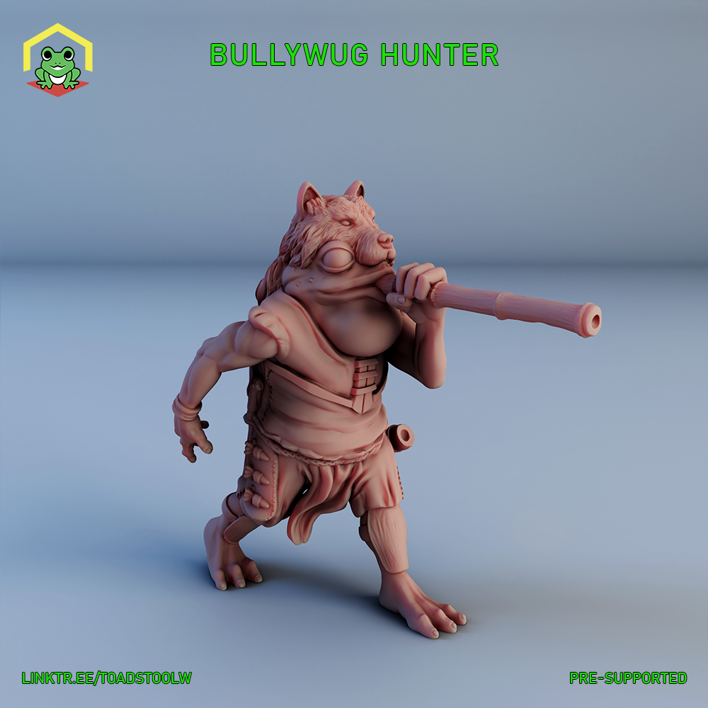 Bullywug Hunter by The Toadstool Weaver