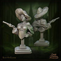 Eloise Silent Drake Bust by Great Grimoire
