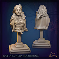 Elindra Heartsong Bust by Great Grimoire