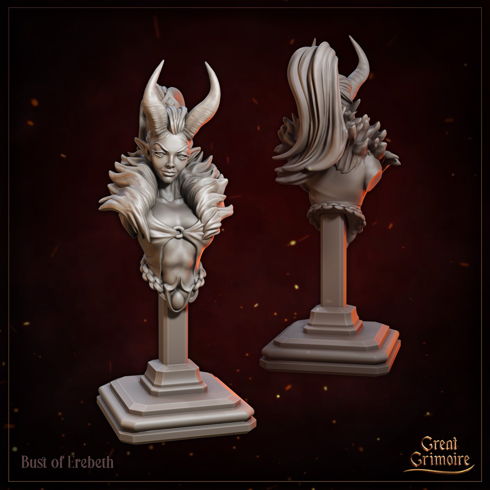 Erebeth Bust  by Great Grimoire