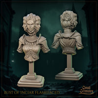 Inciar Flamefaced Bust by Great Grimoire