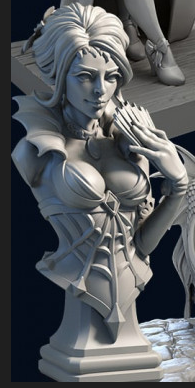 Lycoris Bust by Great Grimoire