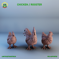 Chickens by The Toadstool Weaver