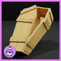 Coffin Half Open by Ella's Arcanum