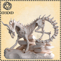 Skeleton Dragon w/o Wings by Mia Kay M3DM