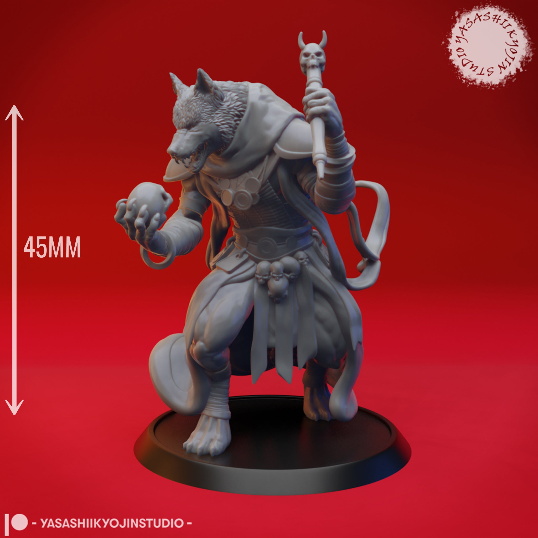 Coyote Necromancer 01 by Yasashii Kyojin Studios