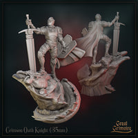 Crimson Oath Knight by Great Grimoire