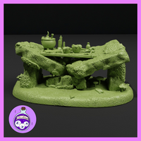 Crumbling Alchemy Altar by Ella's Arcanum