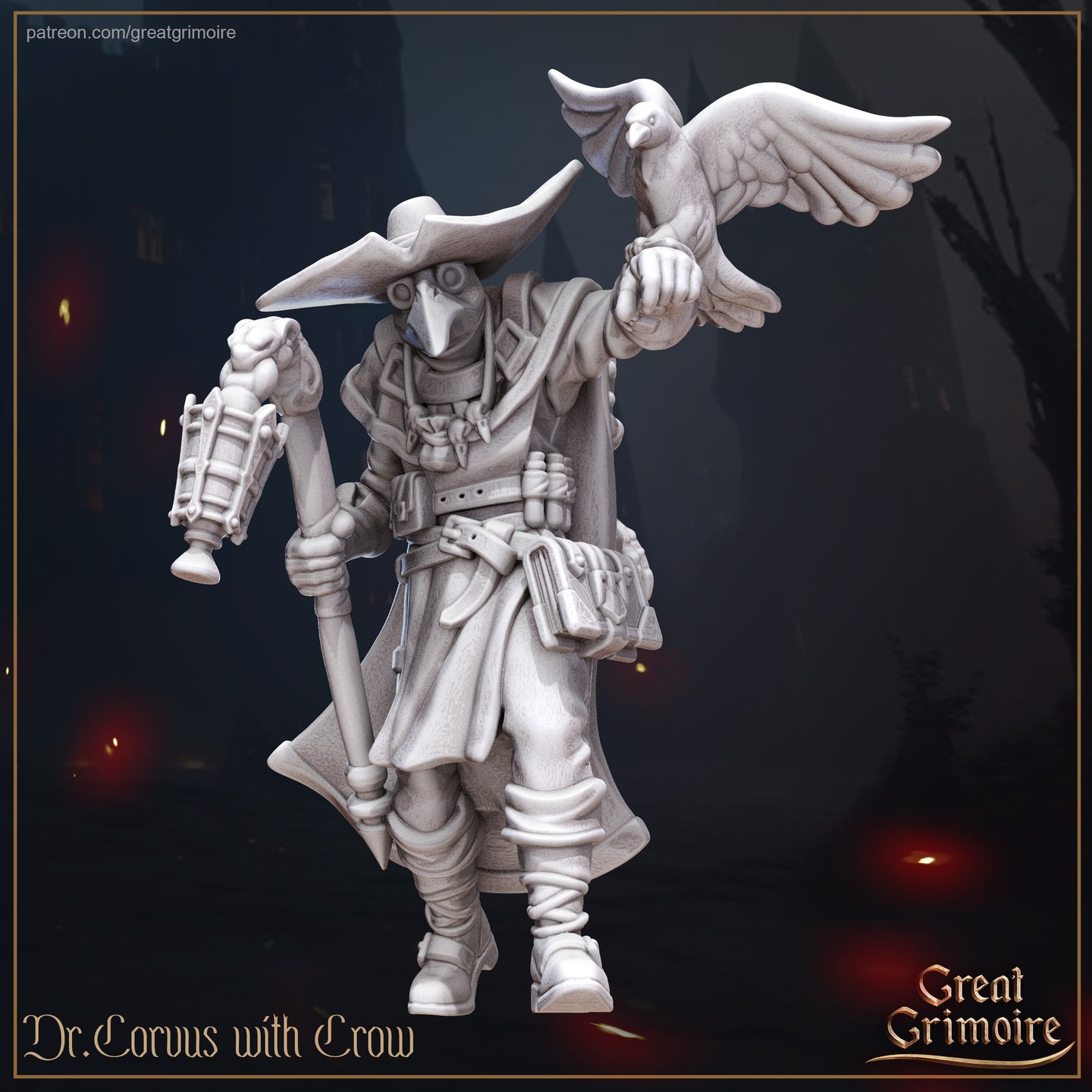 Dr Corvus Plague Doctor Bundle by Great Grimoire