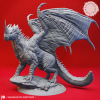 Adult Blue Dragon 01 by Yasashii Kyojin Studios