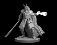 Dragonborn Sorcerer 4 w/ Glaive by MZ4250