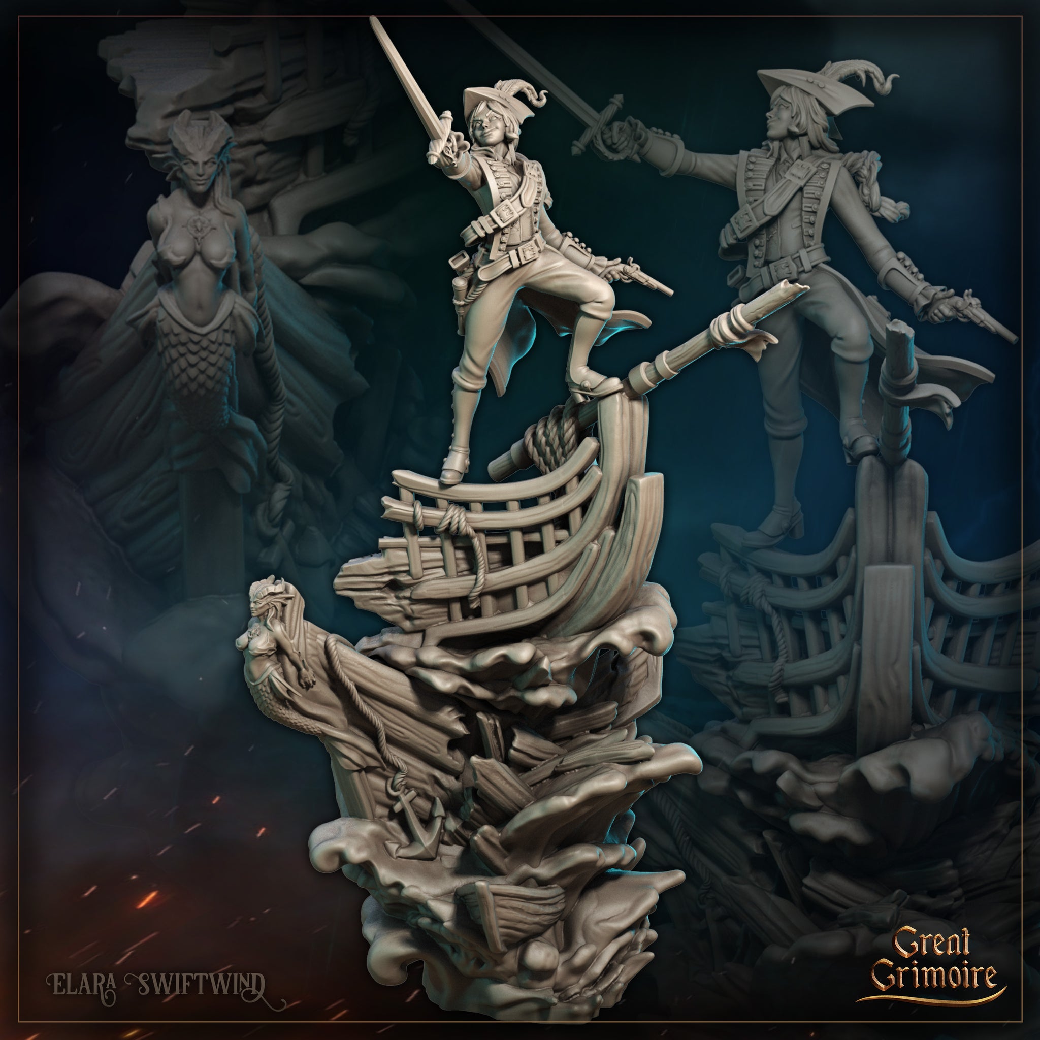 Elara Swiftwing by Great Grimoire