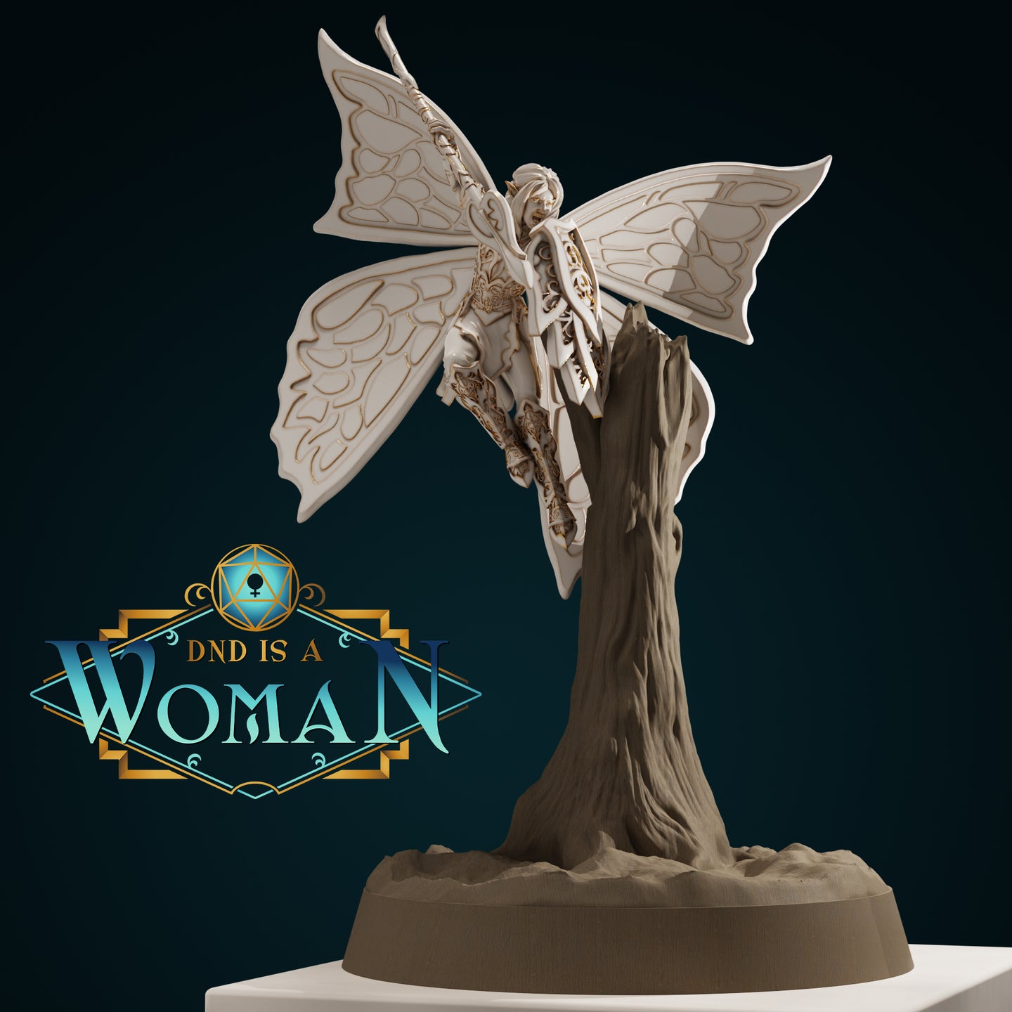 Fairy Paladin - Lavender by DnD Is A Woman