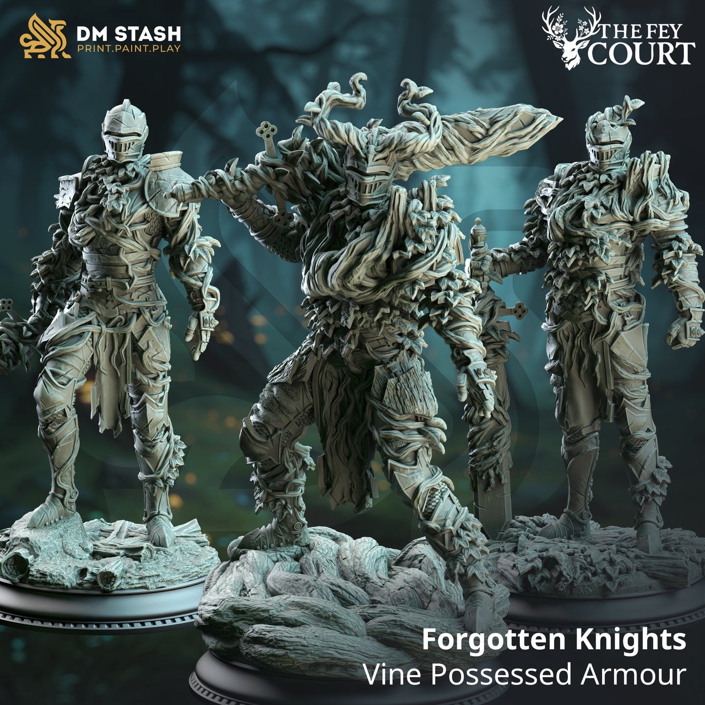 Forgotten Knights - Vine Posessed Armour Bundle by DM Stash