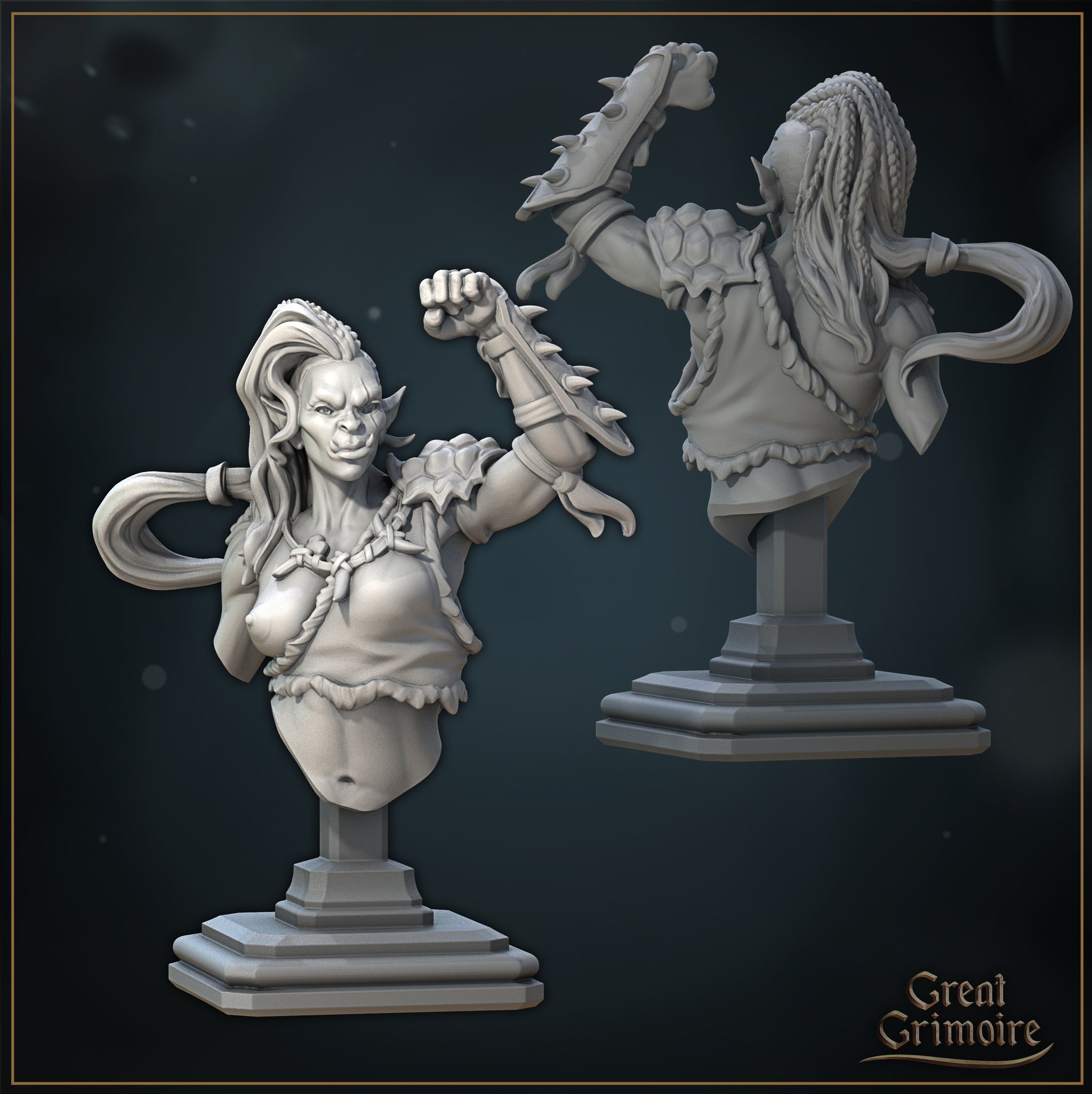 Fury Bust  by Great Grimoire