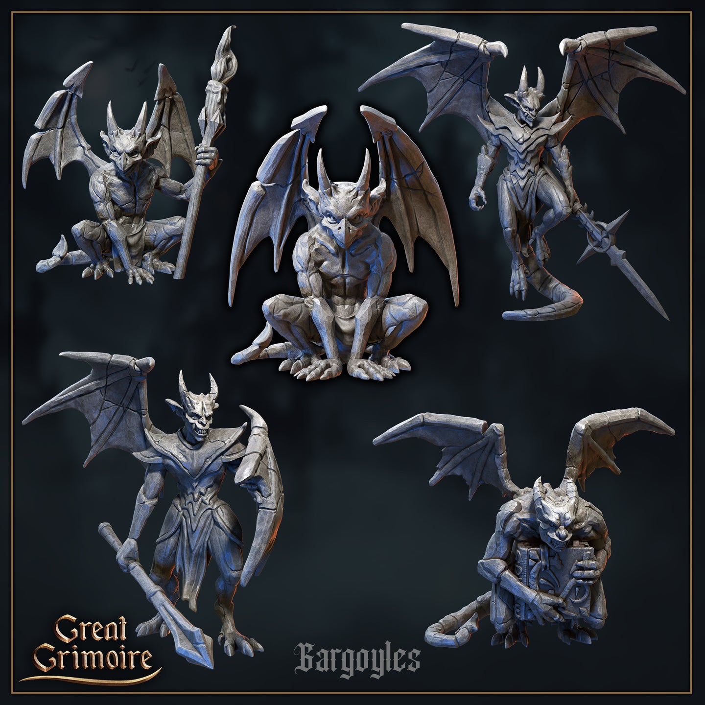 Gargoyle Bundle by Great Grimoire