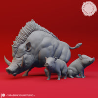 Giant Boar 01 by Yasashii Kyojin Studios