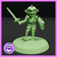 Goblin Fighter 2 by Ella's Arcanum Minis