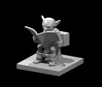 Goblin on a Toilet by MZ4250