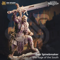 Orc Barbarian (Gorr Spinebreaker - The Rage of the South) by DM Stash