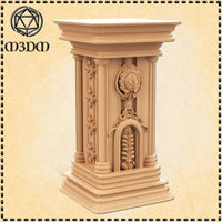 Gothic Pedestal by Mia Kay M3DM
