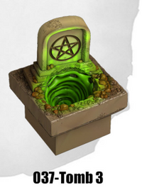 Haunted Graveyard Tomb 3 Religious HG-037 by Dungeon Blocks