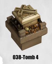 Haunted Graveyard Tomb 4 Religious HG-038 by Dungeon Blocks